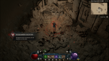 Diablo 4 - Altar of Lilith #46 Kehjistan Scouring Sands Map