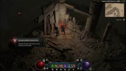Diablo 4 - Altar of Lilith #48 Kehjistan Scouring Sands Map