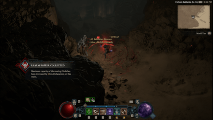 Diablo 4 - Altar of Lilith #49 Kehjistan Scouring Sands Map