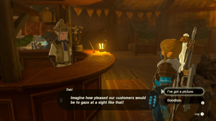 Tears of the Kingdom - A Picture for Tabantha Bridge Stable Dabi