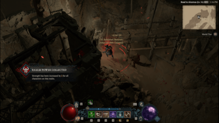 Diablo 4 - Altar of Lilith #52 Kehjistan Amber Sands Map