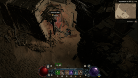Diablo 4 - Altar of Lilith #51 Kehjistan Alcarnus Map