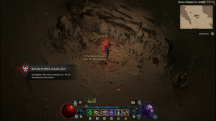 Diablo 4 - Altar of Lilith #53 Kehjistan Amber Sands Map