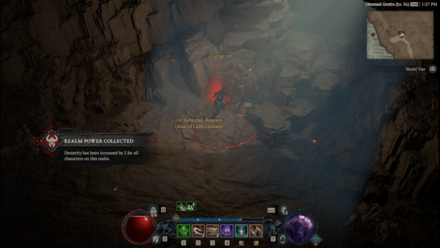 Diablo 4 - Altar of Lilith #55 Kehjistan Amber Sands Map