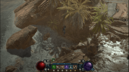 Diablo 4 - Altar of Lilith #57 Kehjistan Amber Sands Map