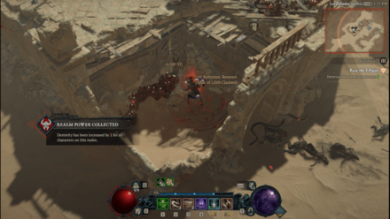 Diablo 4 - Altar of Lilith #58 Kehjistan Amber Sands Map