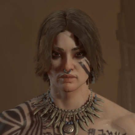 Diablo 4 - Barbarian Hair 6