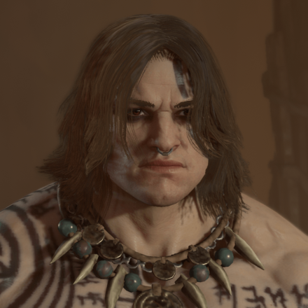 Diablo 4 - Barbarian Hair 8