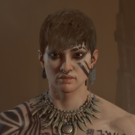 Diablo 4 - Barbarian Hair 9