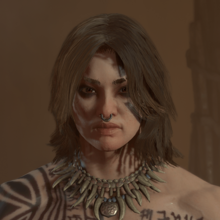 Diablo 4 - Barbarian Hair 8