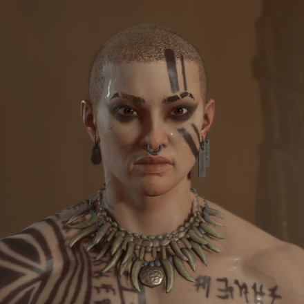 Diablo 4 - Barbarian Hair 4