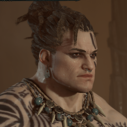 Diablo 4 - Barbarian Hair 3