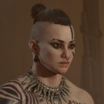 Diablo 4 - Barbarian Hair 5