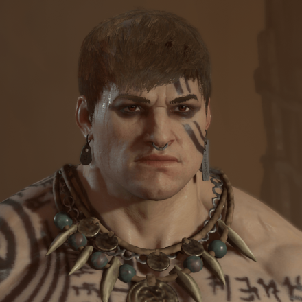 Diablo 4 - Barbarian Hair 9