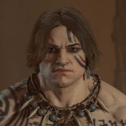 Diablo 4 - Barbarian Hair 6