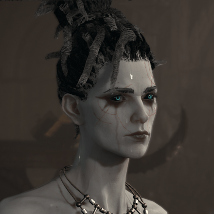 Diablo 4 - Necromancer Hair 3
