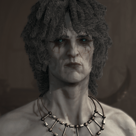 Diablo 4 - Necromancer Hair 2