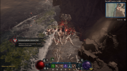 Diablo 4 - Altar of Lilith #95 Dry Steppes The Scarred Coast Map
