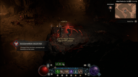 Diablo 4 - Altar of Lilith #101 Dry Steppes Fields of Hatred Map
