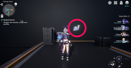 Honkai Star Rail - Difficulty 2 Second Level Graffiti