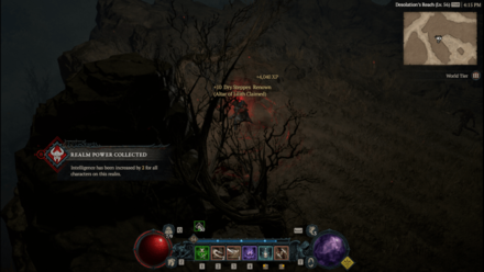 Diablo 4 - Altar of Lilith #106 Dry Steppes Untamed Scarps Map