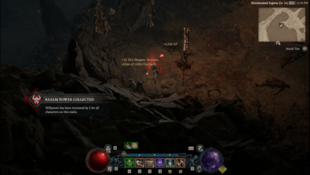 Diablo 4 - Altar of Lilith #110 Dry Steppes Jakha Basin Map