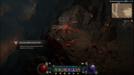 Diablo 4 - Altar of Lilith #108 Dry Steppes The Accursed Wastes Map