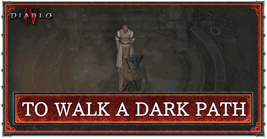 Diablo 4 - To Walk a Dark Path Top Banner