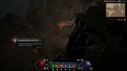 Diablo 4 - Altar of Lilith #109 Dry Steppes The Accursed Wastes Map