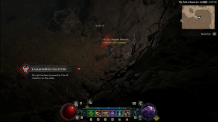 Diablo 4 - Altar of Lilith #111 Dry Steppes Jakha Basin Map