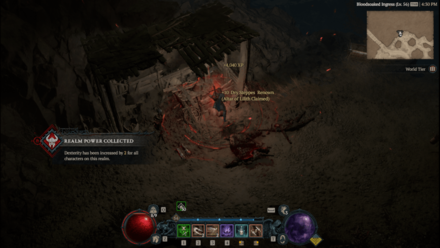 Diablo 4 - Altar of Lilith #112 Dry Steppes Jakha Basin Map