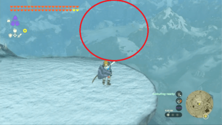 Tears of the Kingdom - A Picture for Snowfield Stable Edge