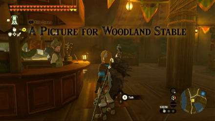 Tears of the Kingdom TOTK A Picture for Woodland Stable How to Unlock