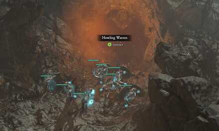 Diablo 4 - Howling Warren Scosglen Northshore Map