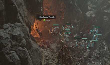 Diablo 4 - Domhainne Tunnels Scosglen Strand Map