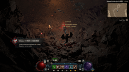 Diablo 4 - Altar of Lilith #118 Dry Steppes Khargai Crags Map