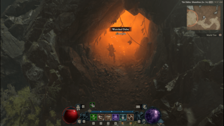 Diablo 4 - Wretched Delve Scosglen Tur Dulra Map