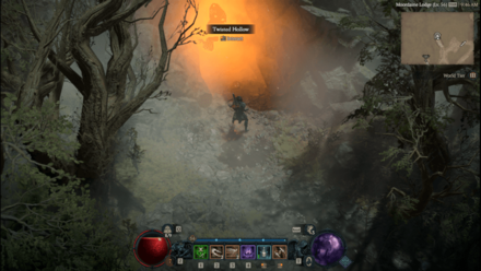 Diablo 4 - Twisted Hollow Scosglen Moordaine Lodge Map