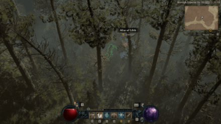 Diablo 4 - Altar of Lilith #138 Scosglen Wailing Hills Map
