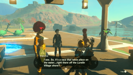 Zelda Tears of the Kingdom TOTK - Talk to Shabonne and Tali