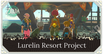 Zelda Tears of the Kingdom TOTK - Lurelin Resort Project