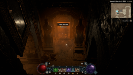 Diablo 4 - Yshari Sanctum Kehjistan Caldeum Map