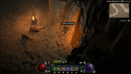 Diablo 4 - Deserted Underpass Kehjistan Caldeum Map