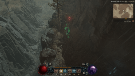 Diablo 4 - Altar of Lilith #157 Scosglen Highland Wilds Map