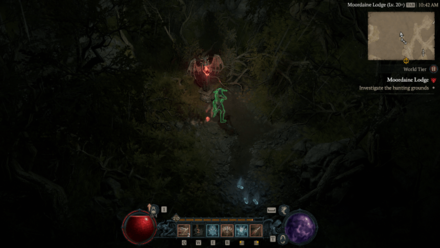 Diablo 4 - Altar of Lilith #151 Scosglen Moordaine Lodge Map