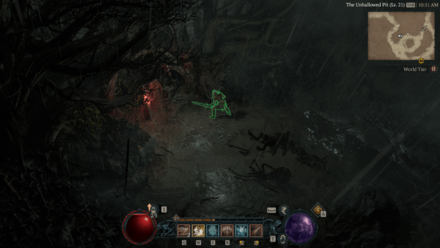 Diablo 4 - Altar of Lilith #146 Scosglen The Downs Map
