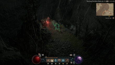 Diablo 4 - Altar of Lilith #155 Scosglen Highland Wilds Map