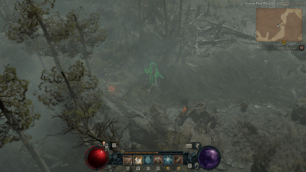 Diablo 4 - Altar of Lilith #156 Scosglen Highland Wilds Map