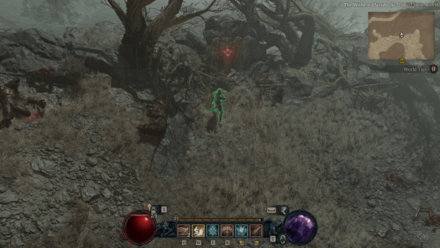 Diablo 4 - Altar of Lilith #160 Scosglen Highland Wilds Map