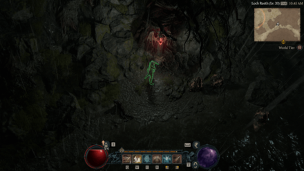 Diablo 4 - Altar of Lilith #152 Scosglen The Shrouded Moors Map